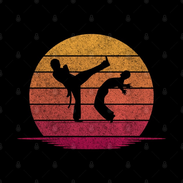 Awesome Funny Capoeira Gift - Hobby Silhouette Sunset Design by mahmuq