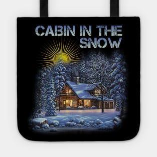 Cabin In The Snow Tote