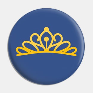 Golden Crown Shape Pin