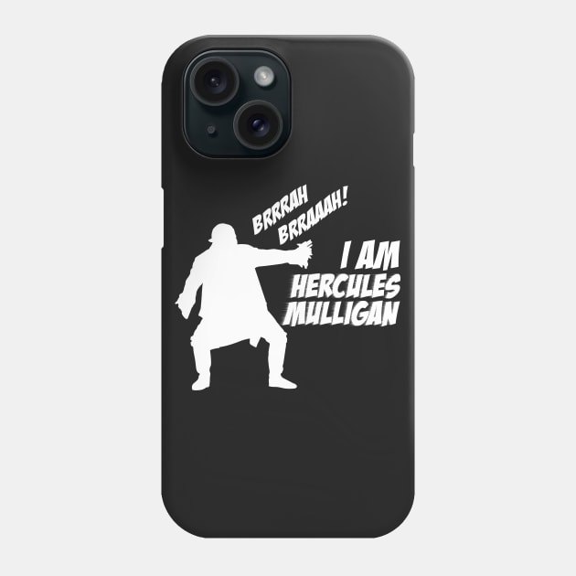 Hercules Mulligan - Hamilton Phone Case by ivyarchive