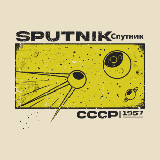 Sputnik - CCCP 1957 Vintage T-Shirt