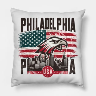 Philadelphia City Pillow