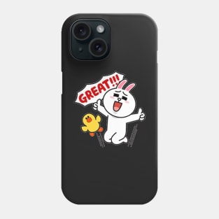 brown and cony Phone Case