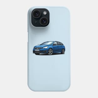 Peugeot 308 GT SW 2018 Phone Case