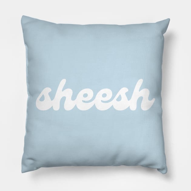 Sheesh Pillow by blueduckstuff