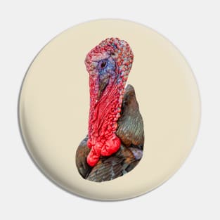 Turkey Gobbler Pin