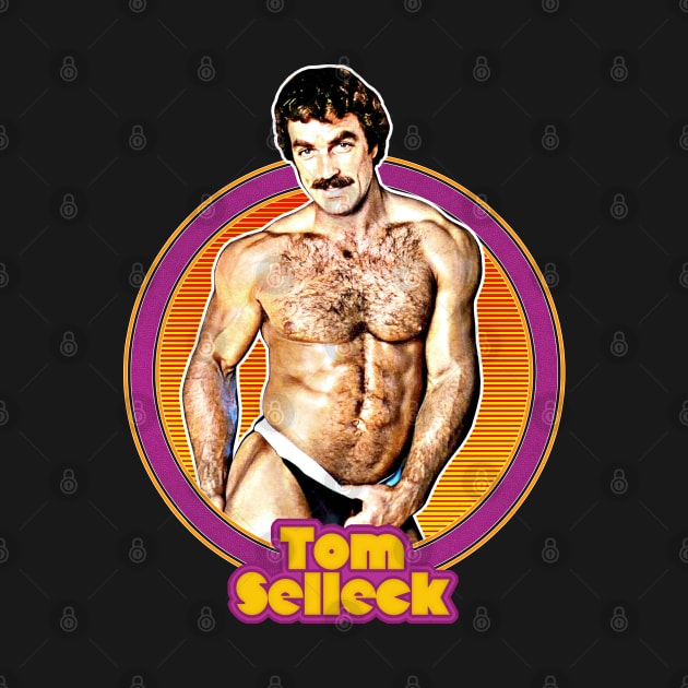 Tom Selleck // Retro Aesthetic Design by DankFutura