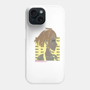 Deca-Dence ''THE WORLD THROUGH MY EYES'' V2 Phone Case