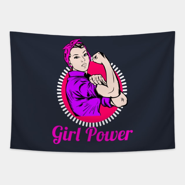 GIRL POWER Tapestry by NASMASHOP