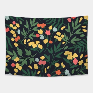 Botanical Floral Seamless pattern 9 Tapestry