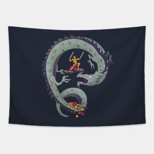 Dragons, Dice, and Daring Deeds Tapestry