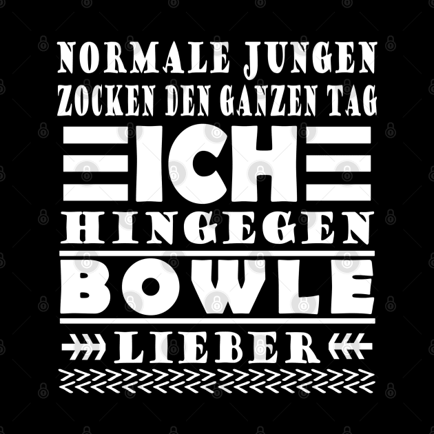 Bowlen Geschenkidee Sport Männer Jungs by FindYourFavouriteDesign