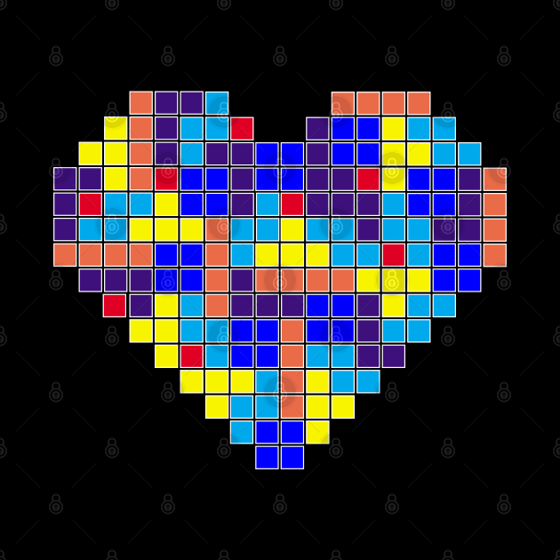 Tetris Love by crtswerks