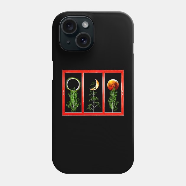 Lunar Eclipse in Window Phone Case by danieljanda