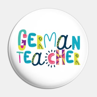 Cute German Teacher Gift Idea Back to School Pin