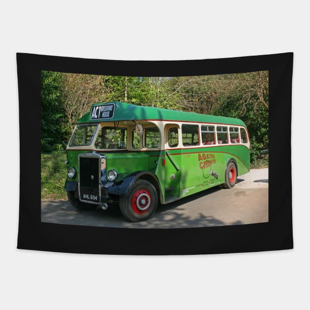 Agatha Christie Omnibus Tapestry by RedHillDigital