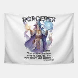 DND Dungeons & Dragons Sorcerer character Tapestry