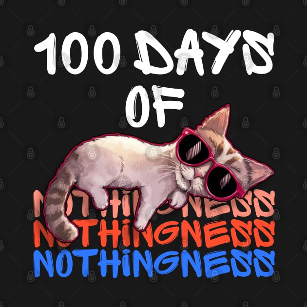 100 days of Nothingness - funny cat by Qrstore