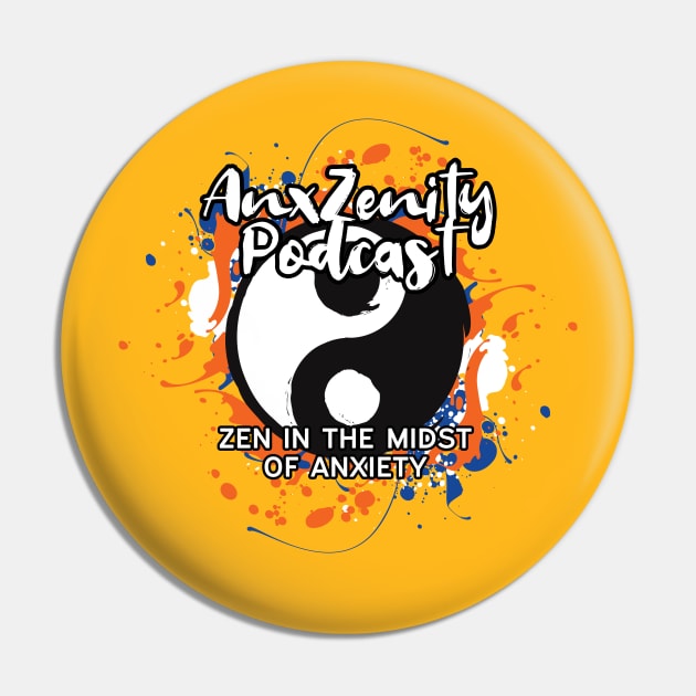 AnxZenity Logo Pin by AnxZenity_Podcast