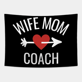 Wife Mom Coach Gift Idea Tapestry