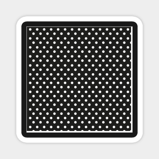 retro vintage, black and white Magnet