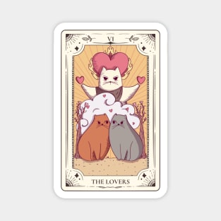 Cat Tarot Card Tarot Cards Cats Magnet