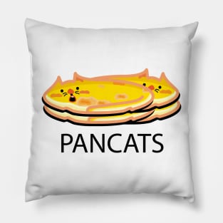 pancake cats Pillow