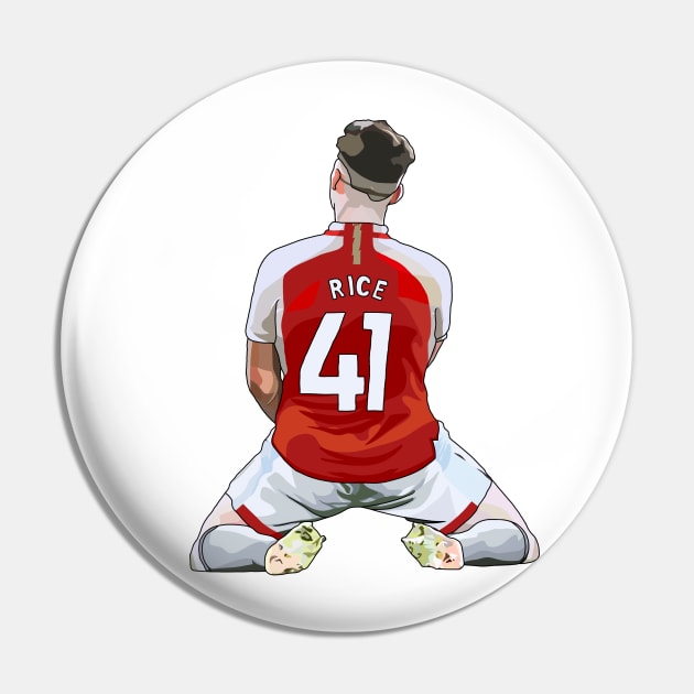 Declan Rice Pin by Webbed Toe Design's