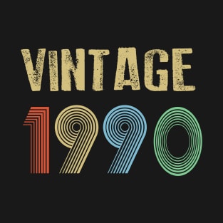 Vintage 1990 Birthday T-Shirt