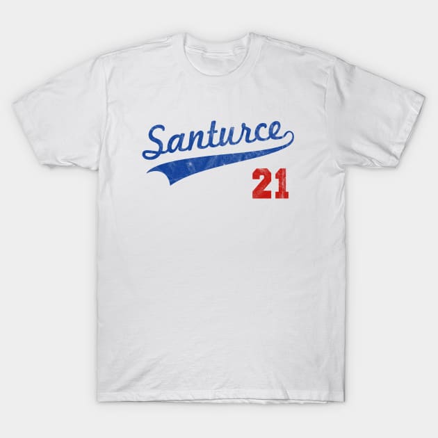 Santurce 21 T-Shirt - Vintage Puerto Rico Baseball Shirt Santurce 21 T-Shirt - Vintage Puerto Rico Baseball Shirt