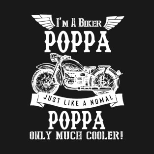 Biker Dad Shirt POPPA T-Shirt