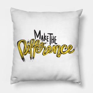 Make the Difference Pillow