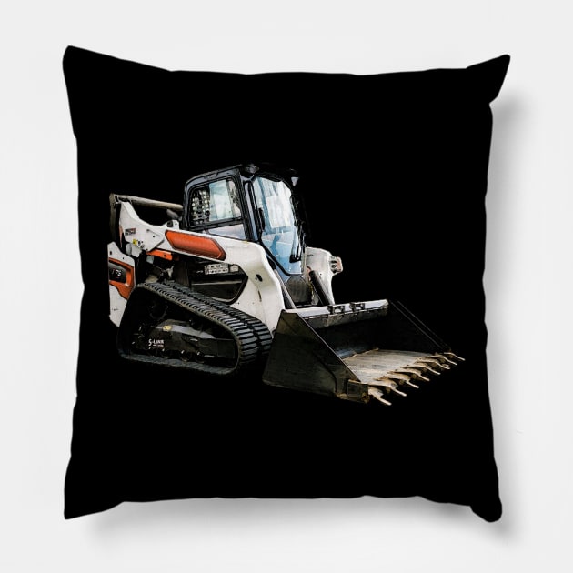 Bobcat Skid-Steer Pillow by RoyalCougar