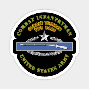 CIB - 2nd Award - Combat Veteran Magnet