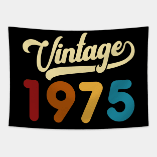 1975 Vintage Gift 45th Birthday Retro Style Tapestry