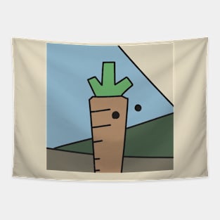 Abstract Carrot Tapestry