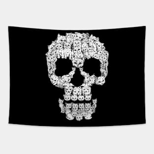 Skull of cats Tapestry