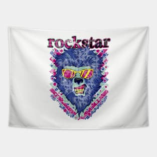 This rockstar is a beast Tapestry