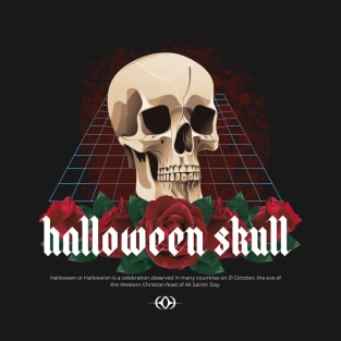 halloween skull T-Shirt