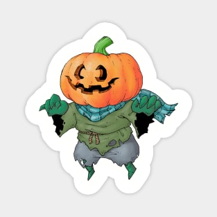 Pumpkin Boy Magnet