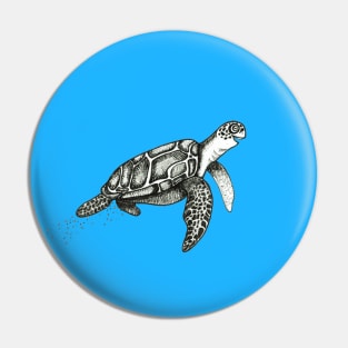 Happy Turtle Pin