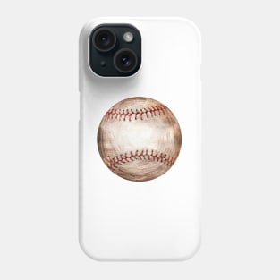 baseball old  ball Phone Case