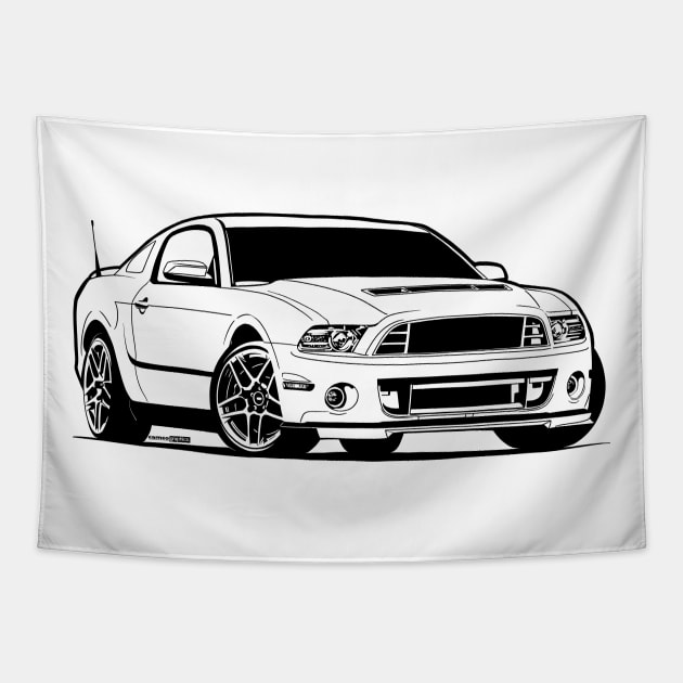 Camco Car Tapestry by CamcoGraphics