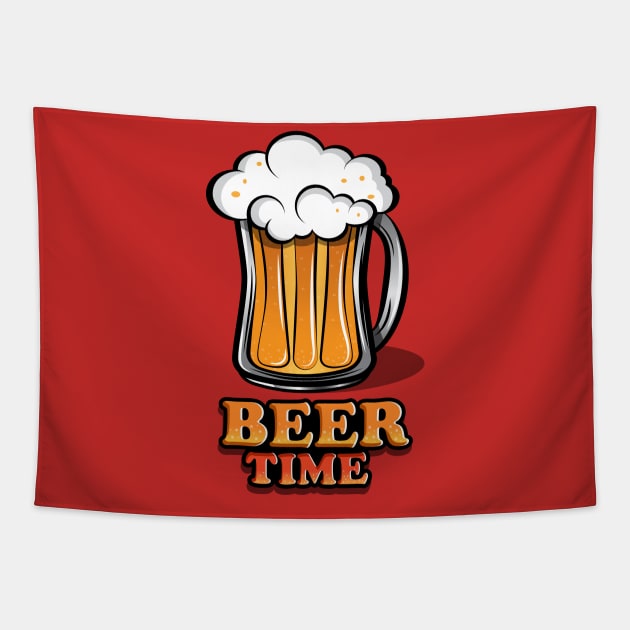 Beer Time Tapestry by ElTope5