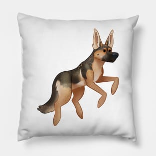 Cozy German Shepherd Pillow