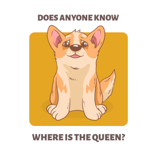 THE QUEEN'S CORGI T-Shirt