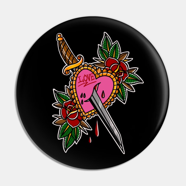 Love death Pin by Blunts