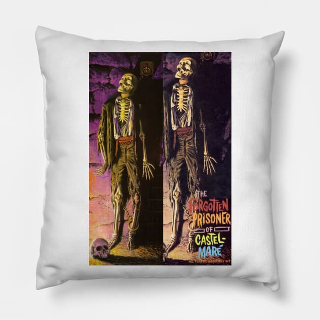 Aurora Monster Model Kit Pillow by DirtyD