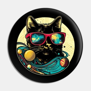 space cat Pin