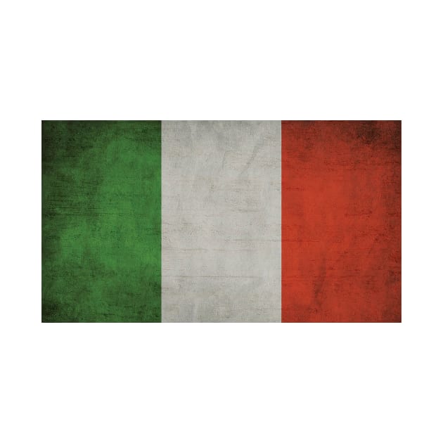 italian flag by rclsivcreative